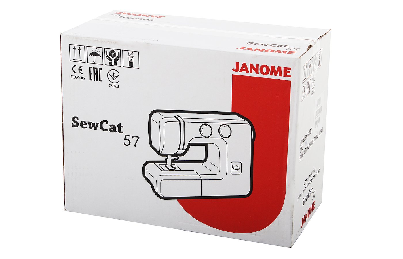 Швейная машина JANOME SewCat 57 - купить в интернет-магазине RBT.ru. Цены,  отзывы, характеристики и доставка в Челябинске