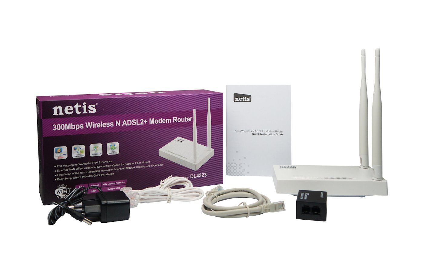 Беспроводной отзывы. Модем Netis dl4323. Netis dl4323 Wireless adsl2+ Router (1 Wan, 4 lan). Маршрутизатор Netis dl4323u. Network Wireless Router Netis dl4323 adsl2+/1xwan/4xlan 100mbps/2xant 300mbps/2.4GHZ/White.