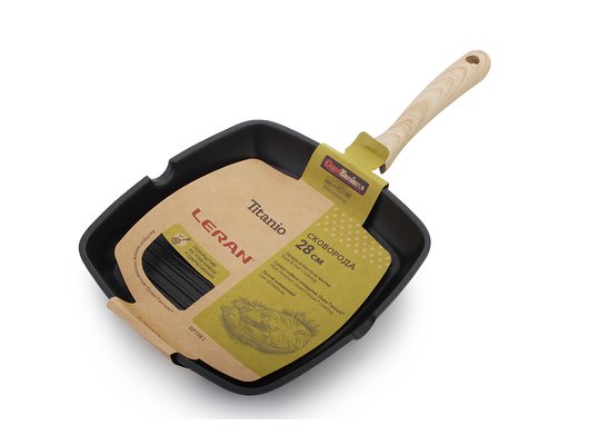 Сковорода - гриль LERAN TITANIO GP728 I