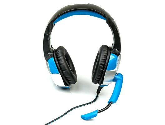 Игровые наушники проводные Dialog HGK-37L Gan-Kata черно-синяя