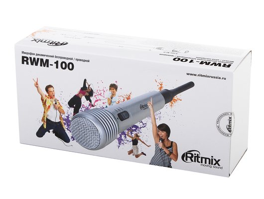 Микрофон Ritmix RWM-100 black