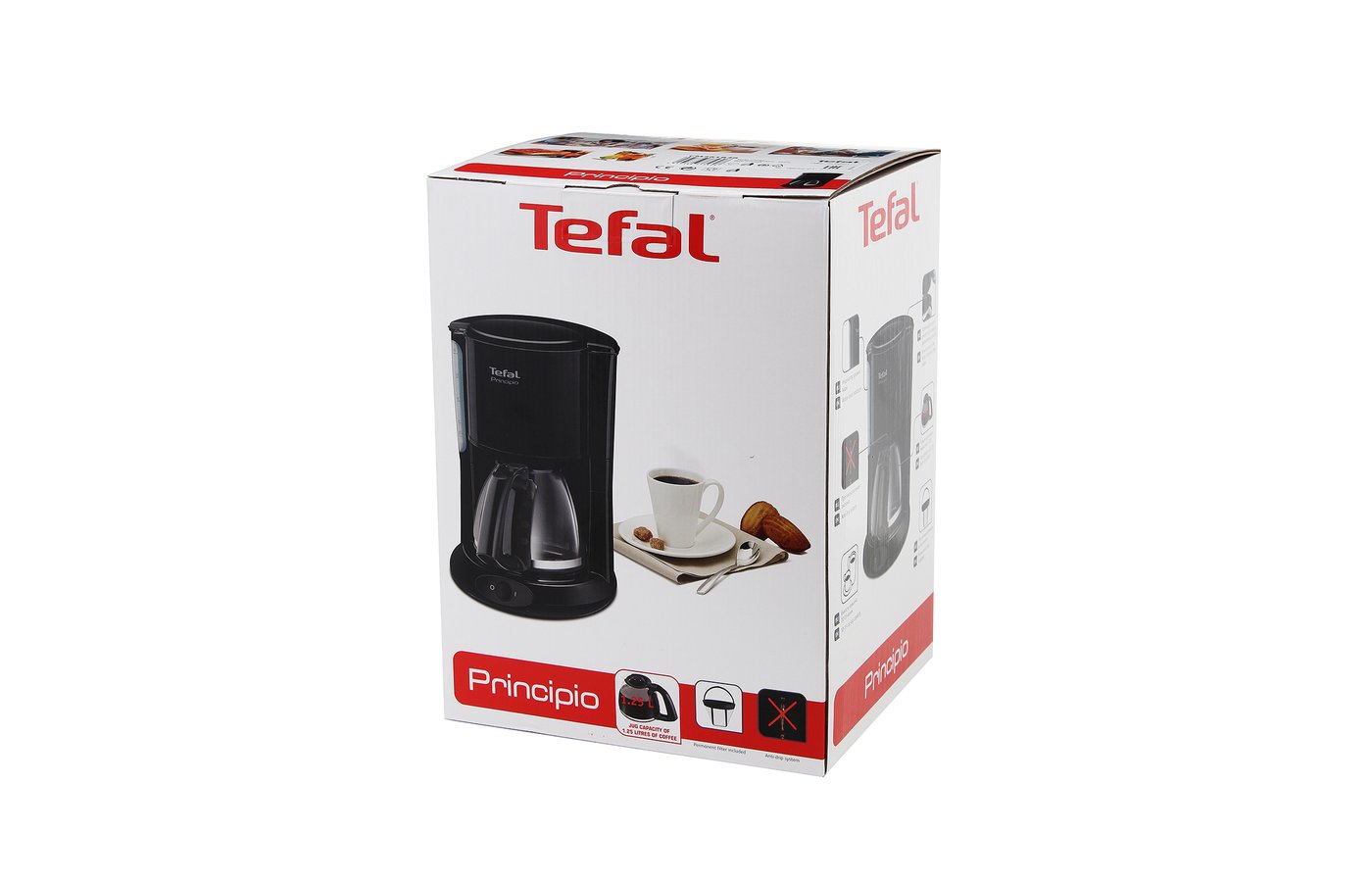 Кофеварка Tefal cm261838. Кофеварка Tefal cm361d38. Кофеварка Tefal principio cm261838 , Tefal. Кофеварка Тефаль см261838.