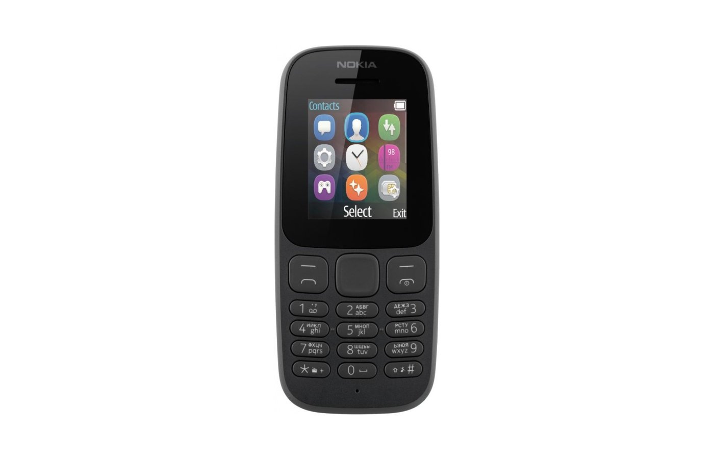 Мобильный телефон nokia 105. Nokia 105 2017 Black.