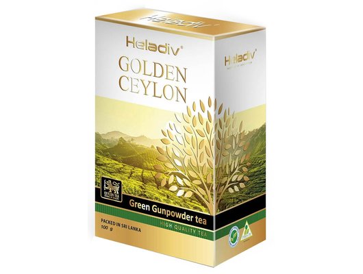Чай HELADIV GREEN GUN POWDER листовой 100гр