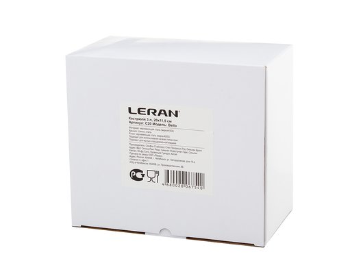 Кастрюля LERAN BELLO C20 3л