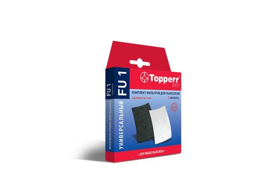 Фильтр для пылесоса TOPPERR 1122 FU1 Комплект универс. микрофильтров (оригнал: Electrolux EF54)