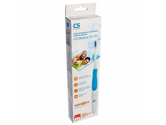 Зубная щетка электрическая CS Medica SonicPulsar CS-161 голубая