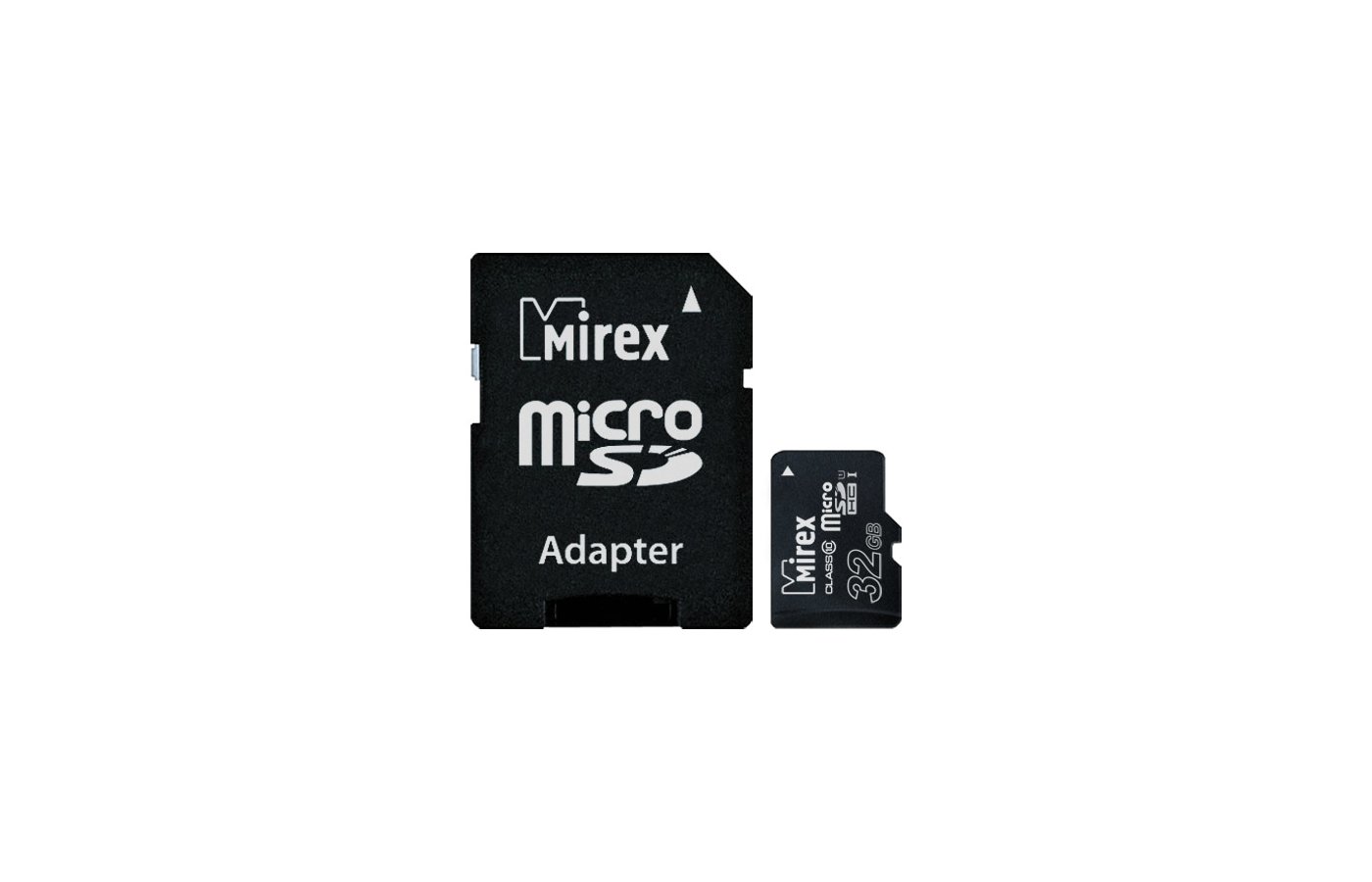 Карта памяти Mirex MICROSDXC class 10 UHS-I u1 64gb + SD Adapter