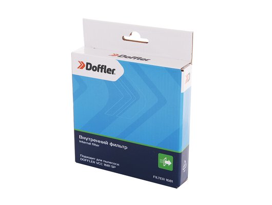 Фильтр для пылесоса DOFFLER FILTER 1681 VCC 1681 SP губчатый