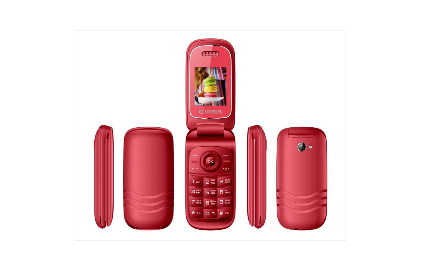 Телефон Irbis sf15, розовый