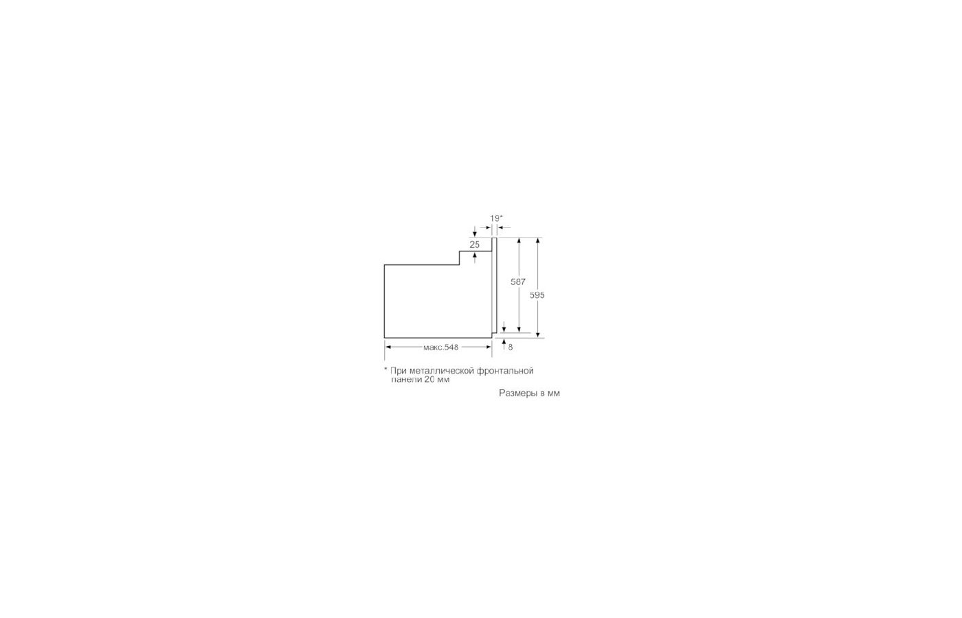 Bosch hbf534ew0r схема встраивания