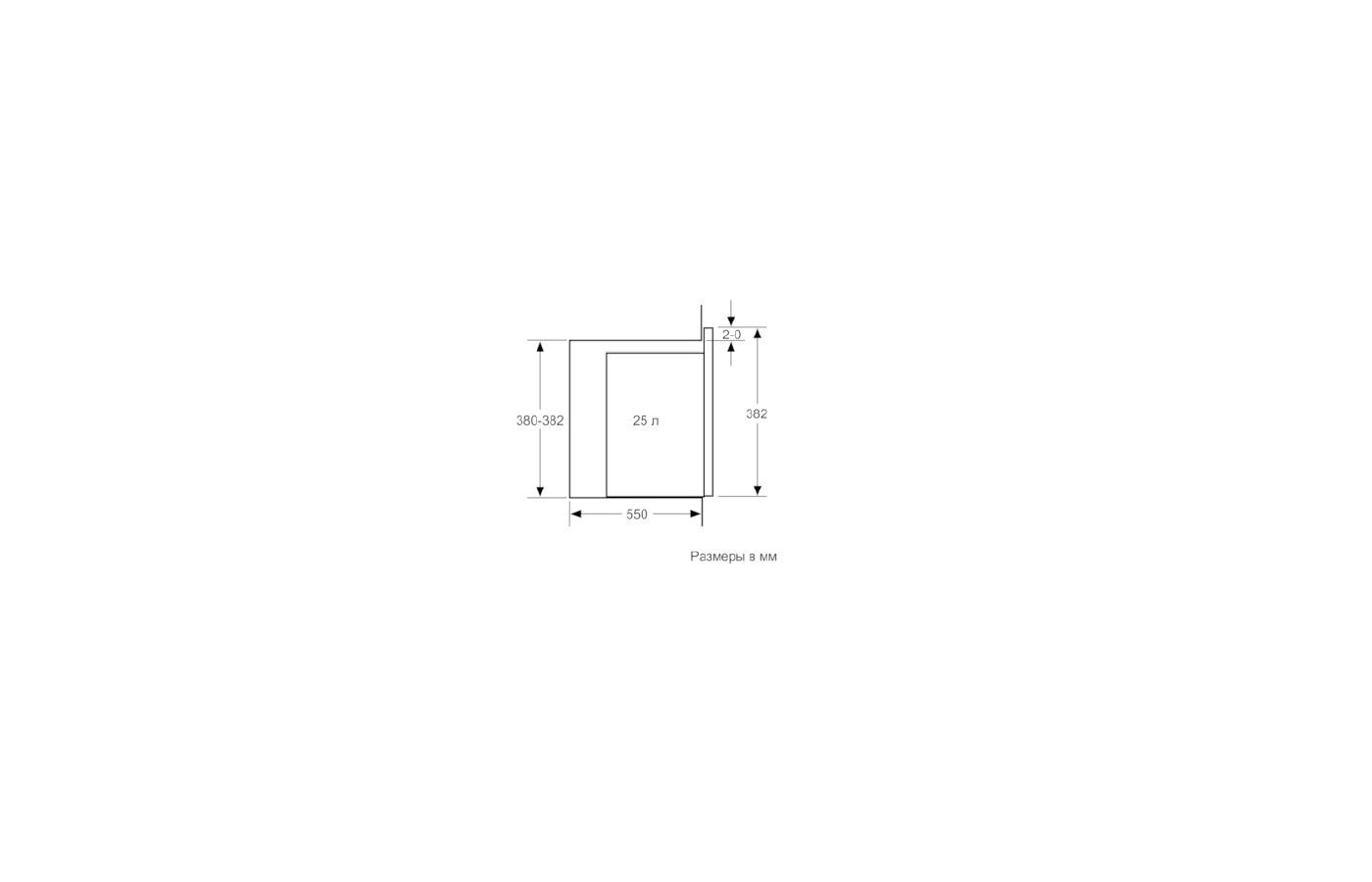 Встраиваемая микроволновая печь bosch bfl524mb0 схема встраивания