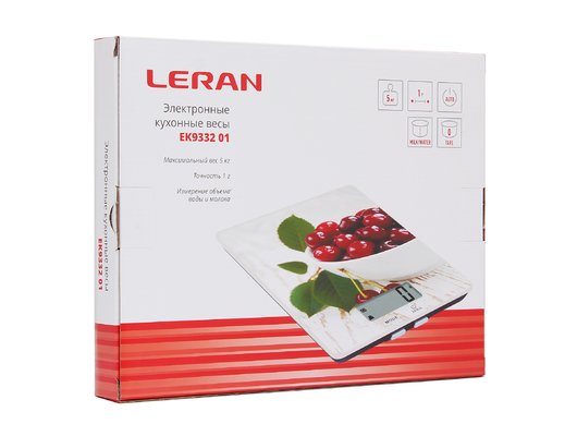 Весы кухонные LERAN EK9332 01