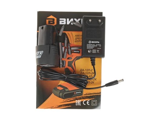 Дрель-шуруповерт Вихрь ДА-12Л-2К