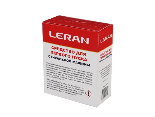 Первый пуск для стиральных машин LERAN 02001