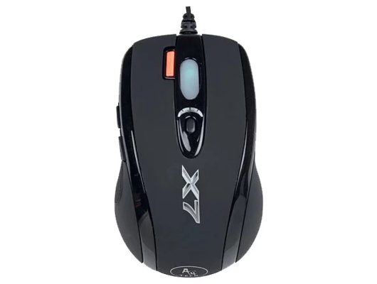 Мышь проводная игровая A4Tech X-710BK черный