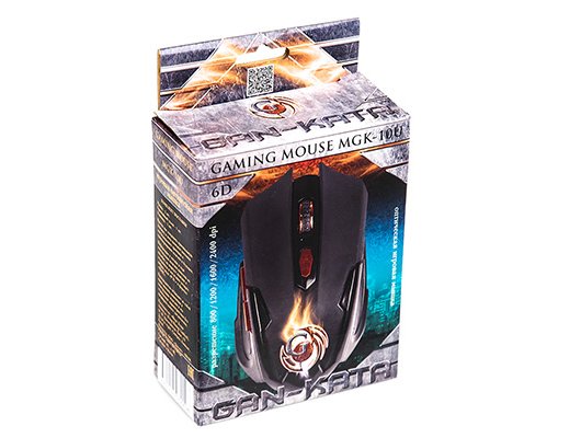 Мышь проводная игровая Dialog MGK-10U Gan-Kata