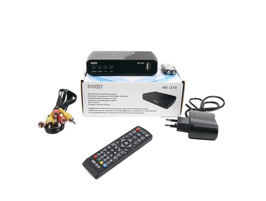 DVB-T2 ресивер Сигнал Эфир HD-215 (DVB-T2/C)