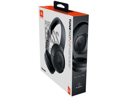 Наушники накладные JBL T500BT BLK (черный)