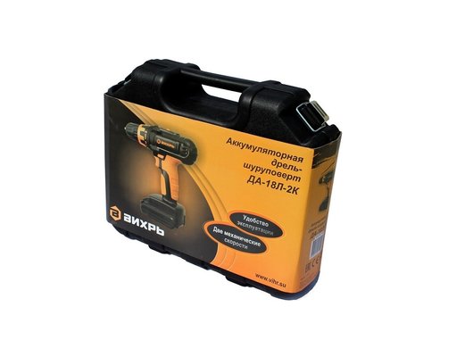 Дрель-шуруповерт Вихрь ДА-18Л-2К