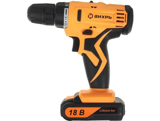 Дрель-шуруповерт Вихрь ДА-18Л-2К