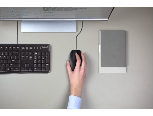 Мышь проводная Logitech B110 SILENT (910-005508)