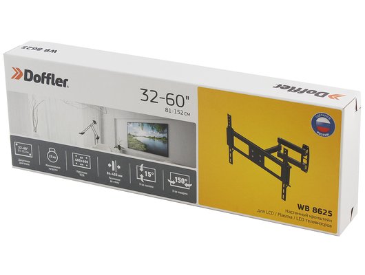 Кронштейн для ТВ DOFFLER WB 8625