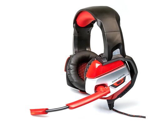 Игровые наушники проводные Dialog HGK-37L Gan-Kata черно-красная