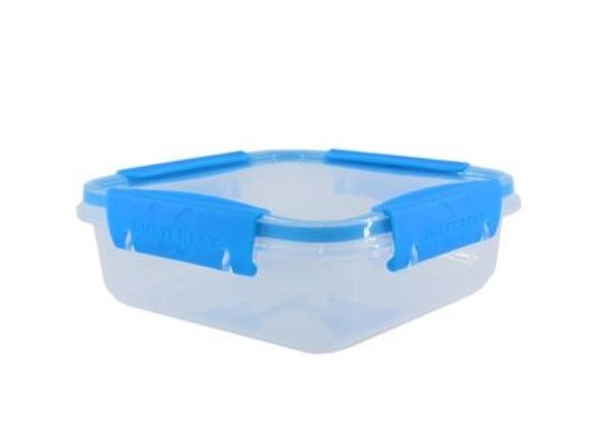 Контейнер ПОЛИМЕРБЫТ с78406 Butterfly квадрат 1.2л sky