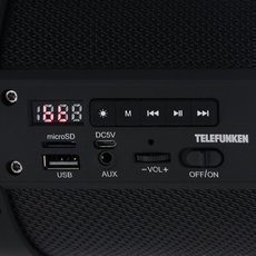 Магнитолы Telefunken: обзор портативных моделей с Bluetooth TF-PS1270B, TF-SRP3449, TF-CSRP3448 и других. Подробная инструкция по использованию