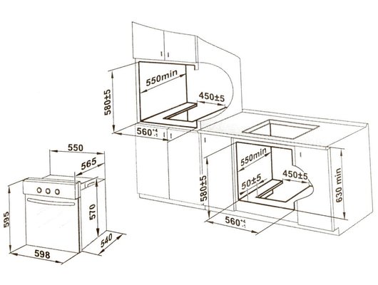 Духовой шкаф GEFEST ДГЭ 601-01