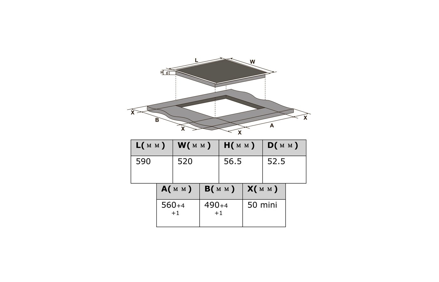 Weissgauff aura 850 wh схема встраивания