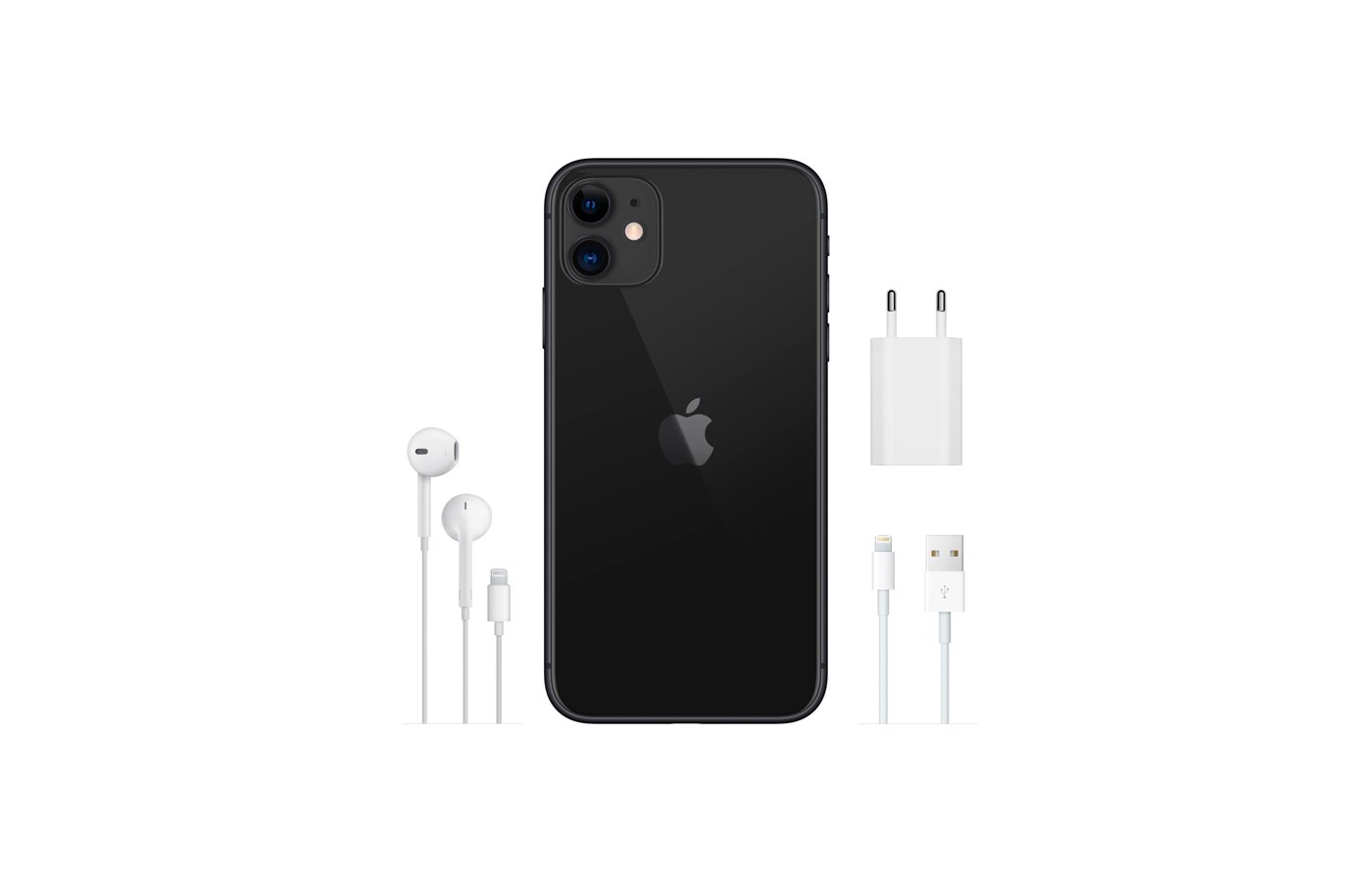 Смартфон Apple iPhone 11 128Gb black MWM02RU/A - купить в интернет-магазине  RBT.ru. Цены, отзывы, характеристики и доставка в Челябинске