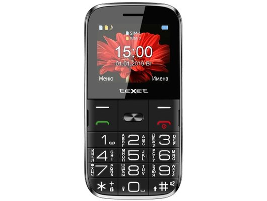Мобильный телефон TeXet TM-B227 black