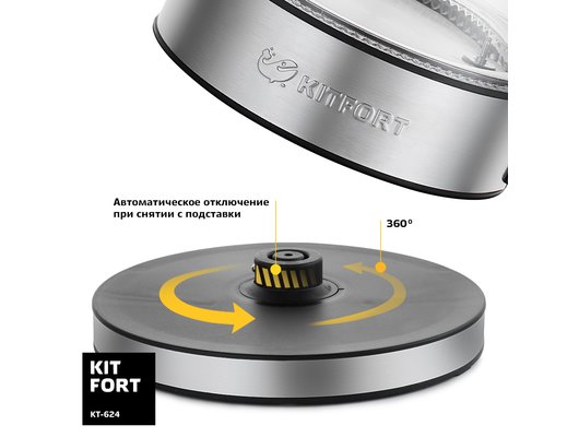 Чайник электрический KITFORT КТ-624