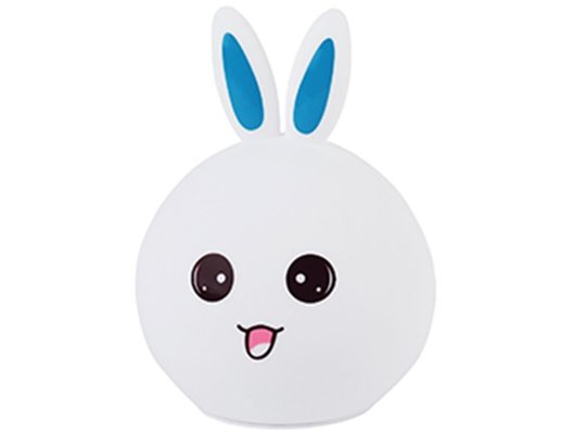 Декоративный светильник ЭРА NLED-416-2W-BU Заяц белый с синим