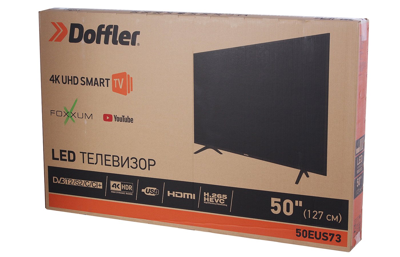 Smart tv отзывы. Телевизор Doffler 50dus86 50