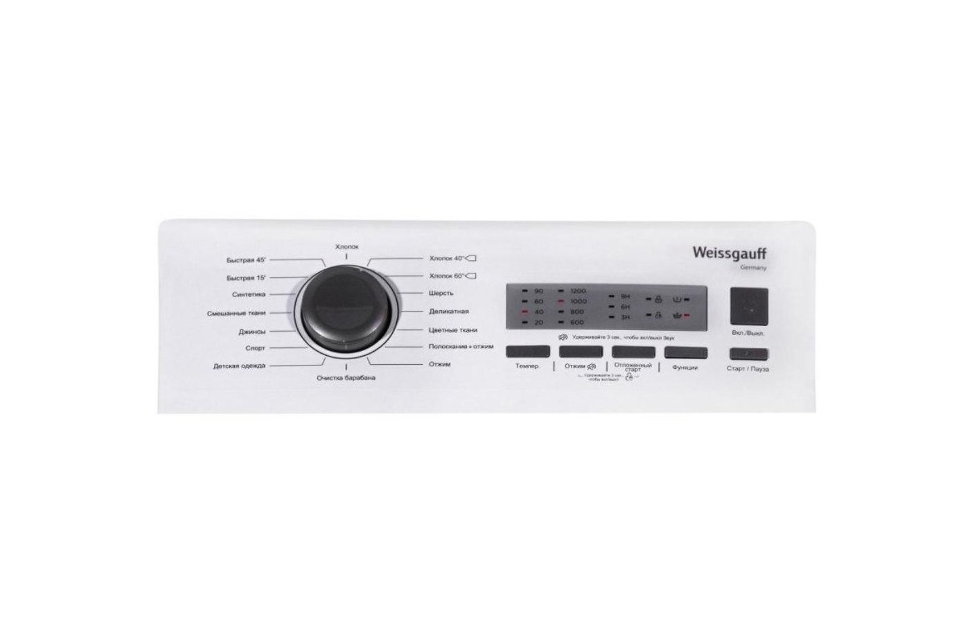 Weissgauff wm 40380 td inverter отзывы