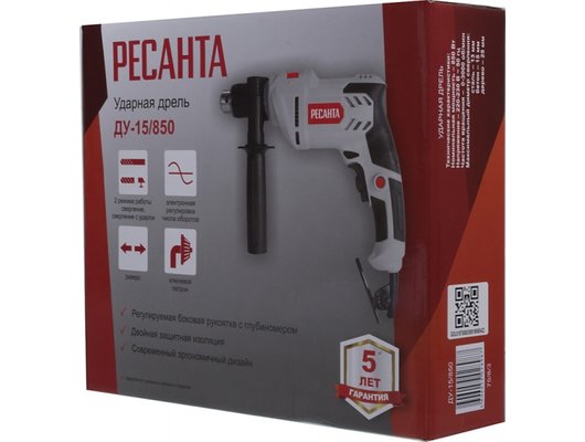 Ударная дрель Ресанта ДУ-15/850