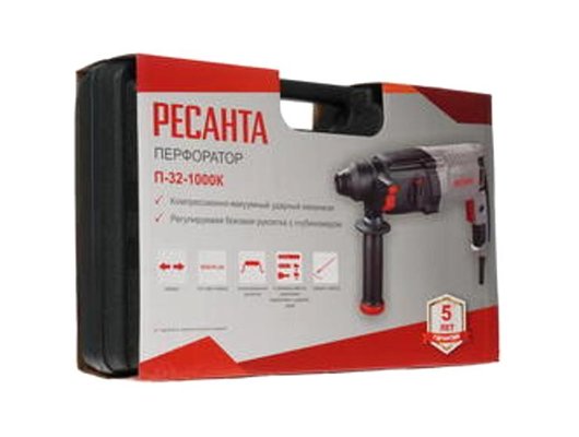 Перфоратор РЕСАНТА П-32-1000К