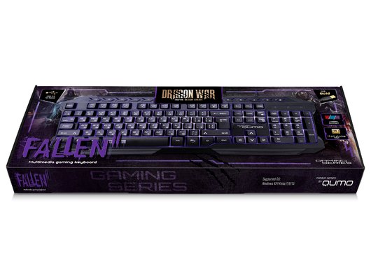 Клавиатура проводная игровая Qumo Fallen 2