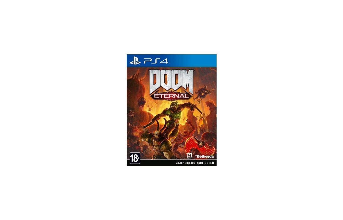 Игра для PS4 DOOM Eternal (PS4 русская версия) - купить в интернет-магазине  RBT.ru. Цены, отзывы, характеристики и доставка в Челябинске