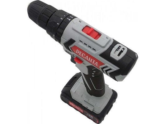 Дрель-шуруповерт РЕСАНТА ДА-18-2ЛК