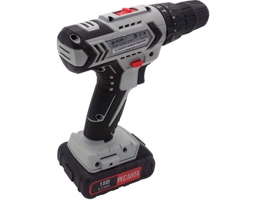 Дрель-шуруповерт РЕСАНТА ДА-18-2ЛК