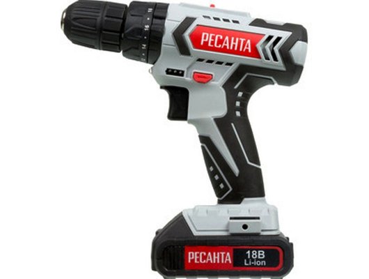 Дрель-шуруповерт РЕСАНТА ДА-18-2ЛК