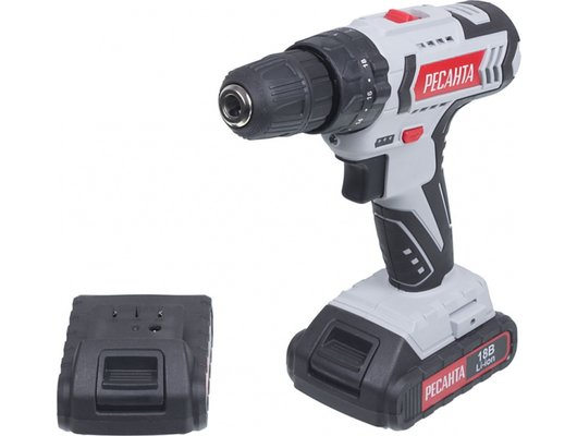 Дрель-шуруповерт РЕСАНТА ДА-18-2ЛК