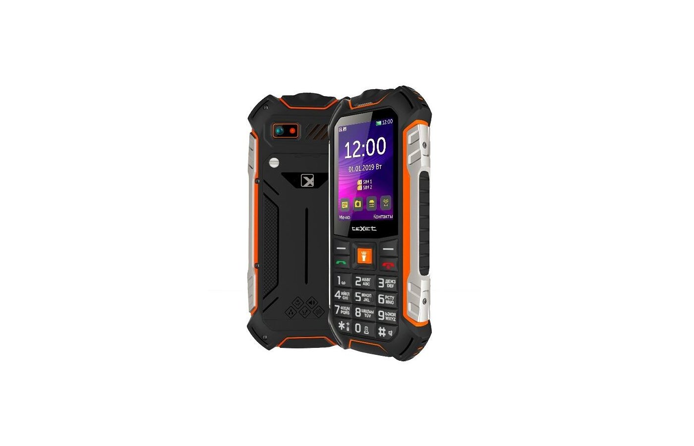 Мобильный телефон TeXet TM-530R black - купить в интернет-магазине RBT.ru.  Цены, отзывы, характеристики и доставка в Челябинске