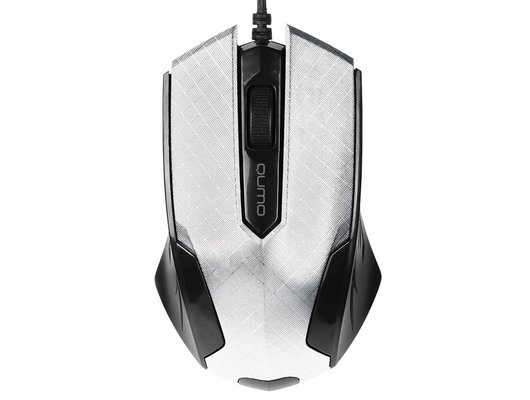Мышь проводная Qumo Office M14 White