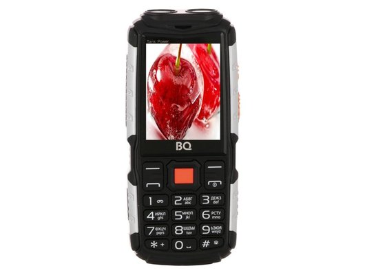 Мобильный телефон BQ 2430 Tank Power Black+Silver