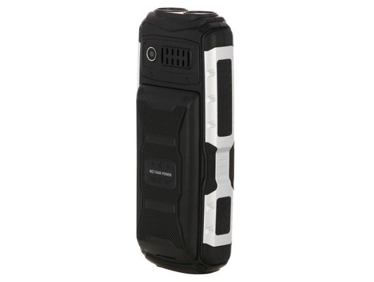 Мобильный телефон BQ 2430 Tank Power Black+Silver